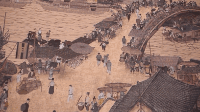 曾经在北京故宫展出的3d版清明上河图